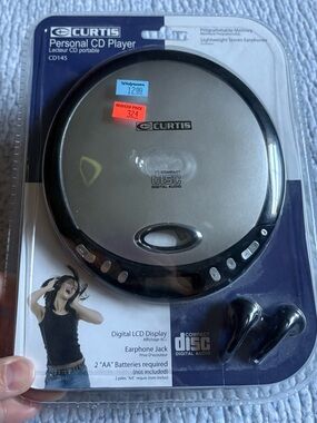 Curtis Vintage Personal CD Player NIP